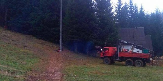 Od sljedeće zimske sezone noćno skijanje na Ponijerima: U toku radovi na postavljanju betonskih stubova