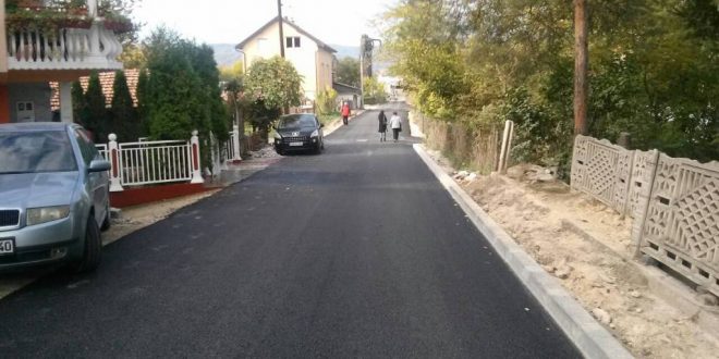 Završeni radovi na asfaltiranju ulice Omera Maslića u MZ Kakanj II