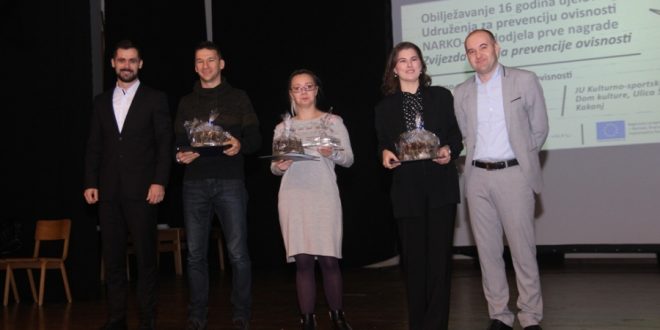 Udruženje “Alternative” Kakanj dobitnik nagrade “Zvijezda vodilja prevencije ovisnosti”