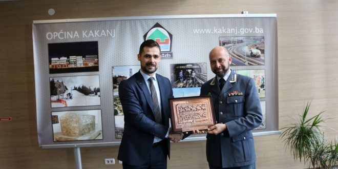 U posjeti Kaknju boravio zamjenik komandanta NATO Štaba u Sarajevu brigadir Morten Henriksen