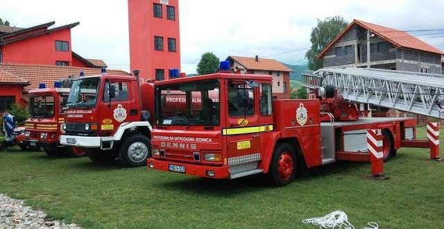 Vijesti iz Službe civilne zaštite: Intervencija u slučaju požara na štali u naselju Podborje
